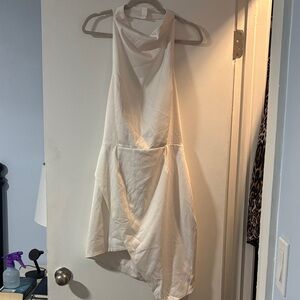 Elliatt Asymmetrical White Dress